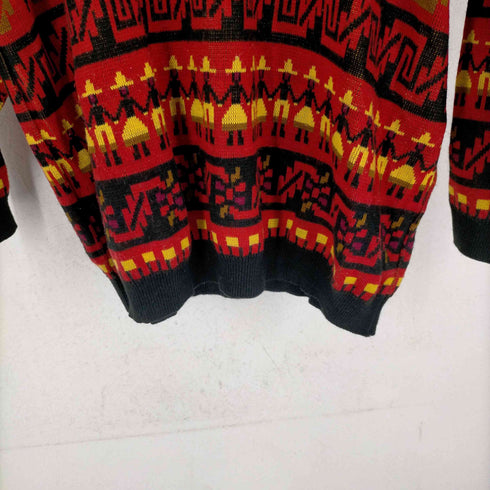 TODAY 総柄ニット メンズ JPN:XL