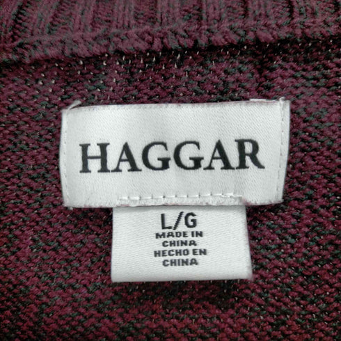 ハガークロージング HAGGAR 格子柄 メンズ JPN:L