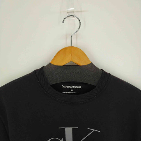 カルバンクラインジーンズ Calvin Klein Jeans ロゴプリントスウェット メンズ JPN:L