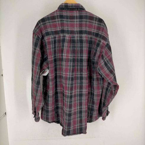 NORTHWEST WINTER WEIGHT チェック柄ヘビーネルシャツ メンズ 3XL