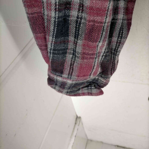 NORTHWEST WINTER WEIGHT チェック柄ヘビーネルシャツ メンズ 3XL