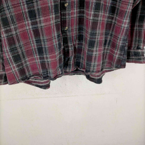 NORTHWEST WINTER WEIGHT チェック柄ヘビーネルシャツ メンズ 3XL