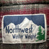 NORTHWEST WINTER WEIGHT チェック柄ヘビーネルシャツ メンズ 3XL