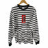 ザブラックアイパッチ THE BLACK EYE PATCH HWC LABEL STRIPED L/S TEE BORDER メンズ JPN:L