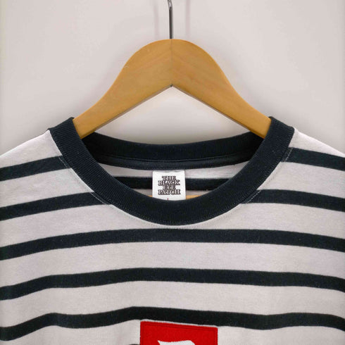 ザブラックアイパッチ THE BLACK EYE PATCH HWC LABEL STRIPED L/S TEE BORDER メンズ JPN:L