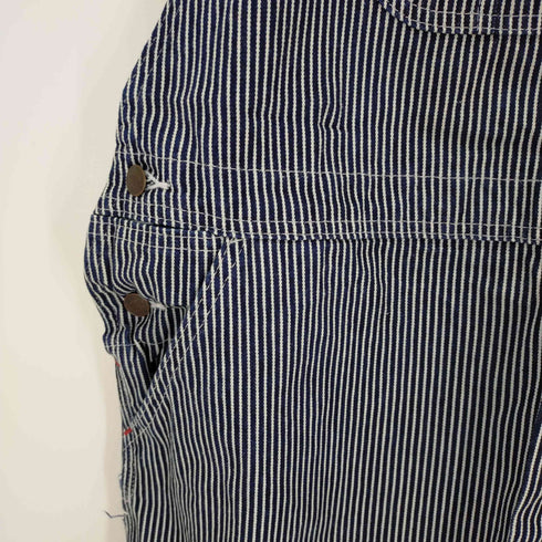 ディッキーズ Dickies ヒッコリーオーバーオール メンズ 40x32