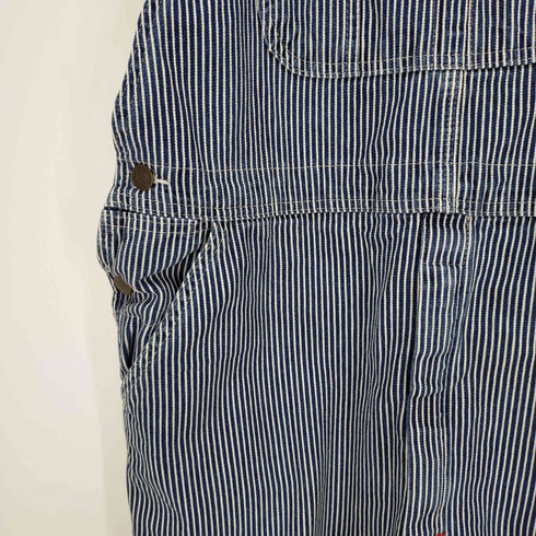 ディッキーズ Dickies ヒッコリーオーバーオール メンズ 40x32