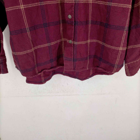 フェイデッドグローリー FADED GLORY チェック柄コットンネルシャツ メンズ 2XL