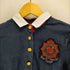 ポロジーンズカンパニーラルフローレン POLO JEANS COMPANY RALPH LAUREN 金ボタンワッペンポロシャツ レディース JPN:M