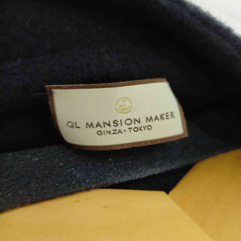 キューエルマンションメーカー QL MansionMaker ウールブレンドスタンドカラーナポレオンジャケット メンズ 46