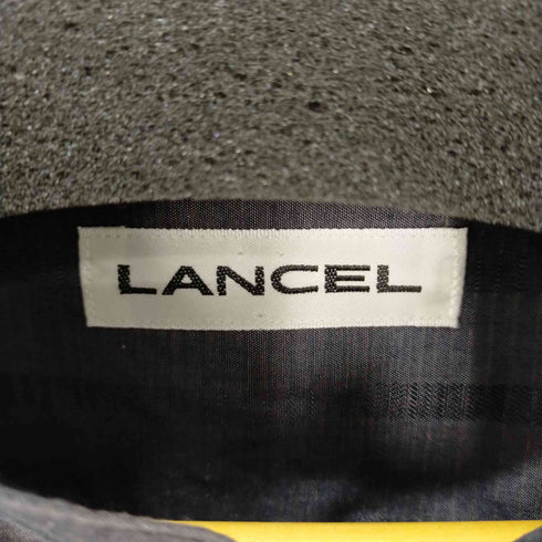 ランセル LANCEL バンドカラースL/Sトライプシャツ メンズ LB