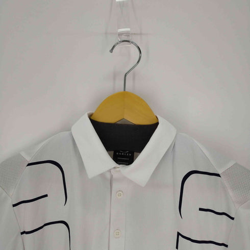 オークリー OAKLEY ゴルフシャツ Bark Overlap Shirt メンズ JPN:L