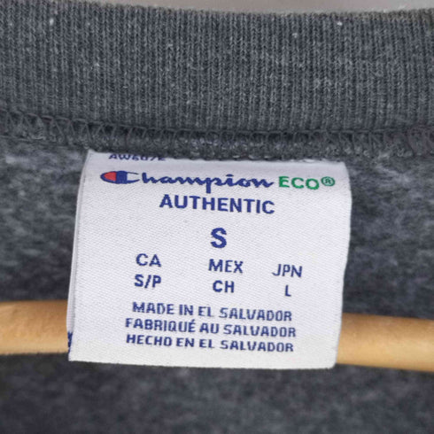 チャンピオン Champion ECO AUTHENTIC 裏起毛 コットンポリ クルーネックスウェット メンズ import:S