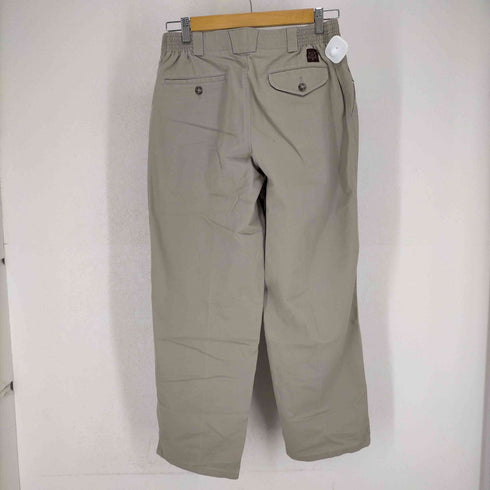 2タックコットンパンツ メンズ W32