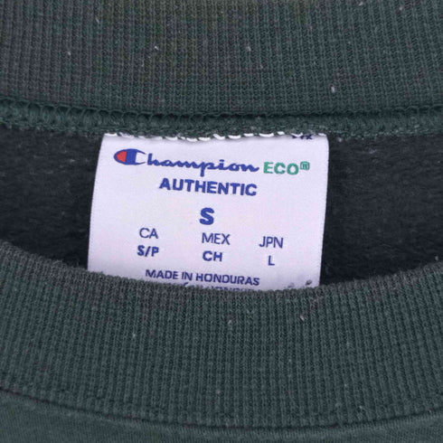 チャンピオン Champion ECO AUTHENTIC 裏起毛 コットンポリ クルーネックスウェット メンズ import:S