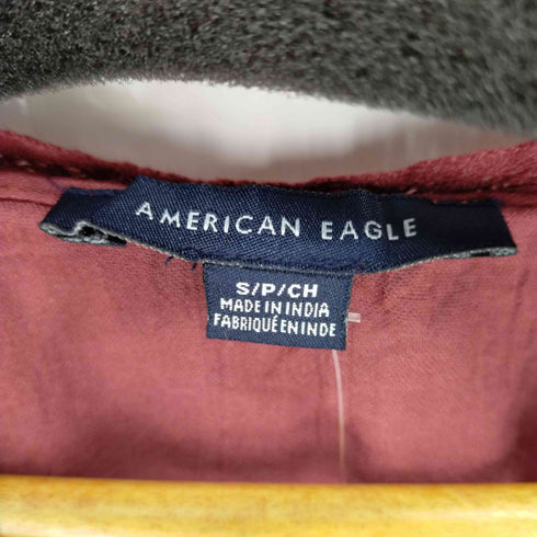 アメリカンイーグルアウトフィッターズ AMERICAN EAGLE OUTFITTERS インドコットン ブラウス レディース import:S