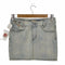 ディーゼル DIESEL FLOER スタッズデニムスカート レディース 25