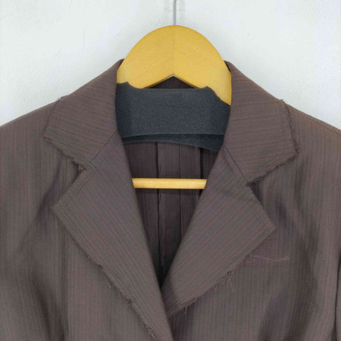 ERREUNO MADE IN ITALY カットオフデザイン 2Bテーラードジャケット レディース EUR:44