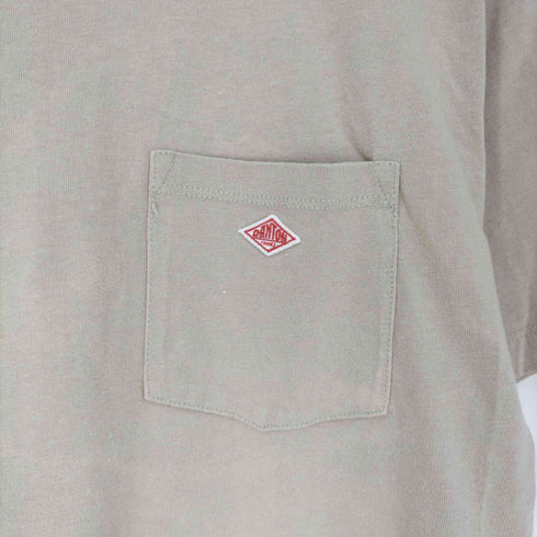 ダントン DANTON 天竺コットンポケットロゴTシャツ メンズ 38
