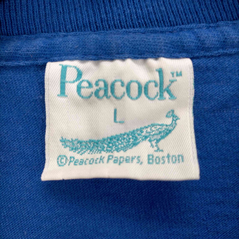 ピーコック peacock 90s 40 years young フロントプリントS/S TEE メンズ JPN:L