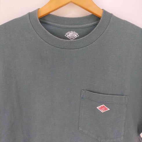 ダントン DANTON 天竺コットンポケットロゴTシャツ メンズ 38