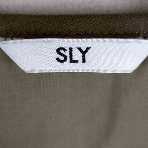スライ SLY WRINKLE MILITARY LINER レディース FREE
