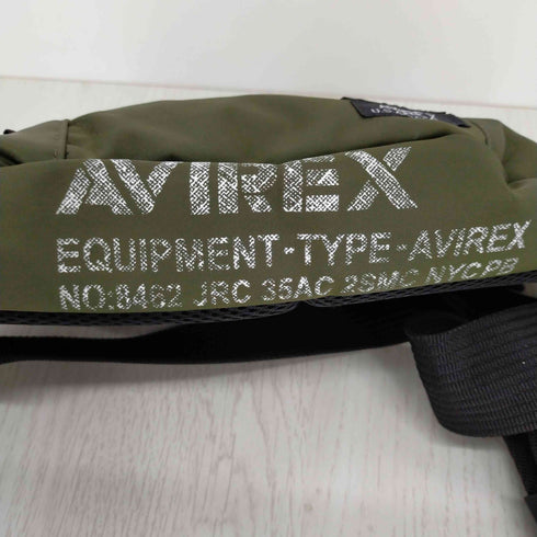 アヴィレックス AVIREX ナイロンウエストバッグ メンズ ONE SIZE