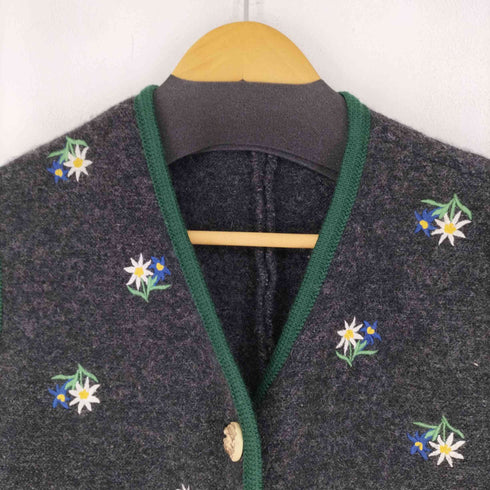 SONNWEND ユーロ フラワー刺繍 チロリアンベスト レディース