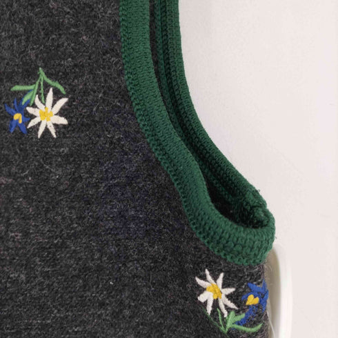 SONNWEND ユーロ フラワー刺繍 チロリアンベスト レディース