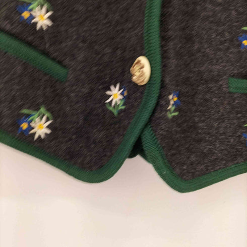 SONNWEND ユーロ フラワー刺繍 チロリアンベスト レディース