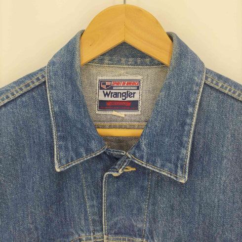 ラングラー Wrangler 90S 日本製 デニム トラッカージャケット メンズ import:S