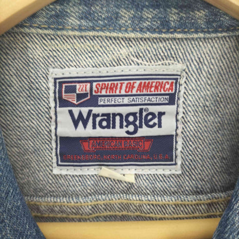 ラングラー Wrangler 90S 日本製 デニム トラッカージャケット メンズ import:S
