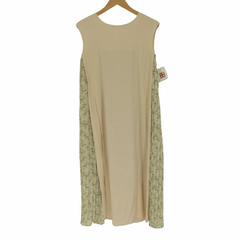 ナチュラルクチュール natural couture 23SS サイドプリーツ Aライン ワンピース レディース FREE