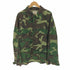 ウッドランドカモ ファティーグ ミリタリー シャツ ジャケット BDU メンズ XL-R