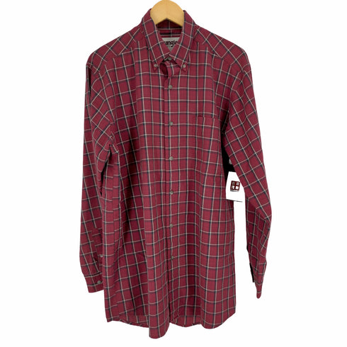 ラングラー Wrangler オーバーサイズチェックシャツ メンズ LT