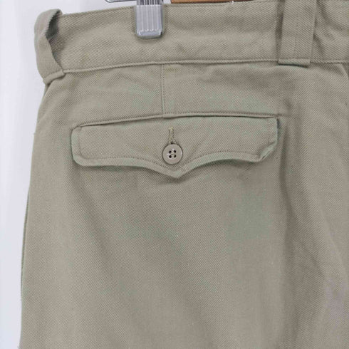フレンチアーミー FRENCH ARMY M52 VIALATTE COURPIERE チノ トラウザーズ 尿素ボタン メンズ 35
