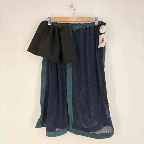 OinT Screen door skirt メッシュ ラップスカート レディース FREE