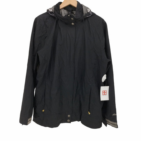 エディーバウアー Eddie Bauer 90-00s フルジップ マウンテン パーカー ナイロン ジャケット レディース import:L