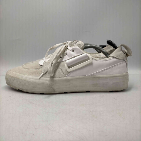 エムエスジーエム MSGM イタリア製 メッシュ スウェード 切替 レースアップ ストラップ スニーカー メンズ EUR:43