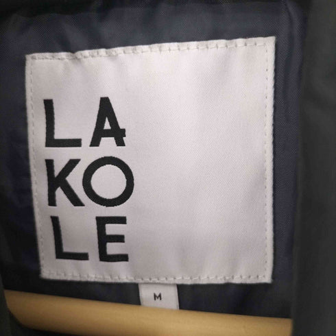ラコレ LAKOLE ジップアップ ダウン ジャケット レディース JPN:M