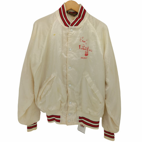 プラジャック Pla-Jac 70S スナップボタン ナイロン スタジャン ブルゾン ジャケット メンズ import:M