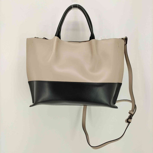 ジャンニキャリーニ GIANNI CHIARINI ミニケース付き 2WAY バイカラー レザー ハンド バッグ レディース