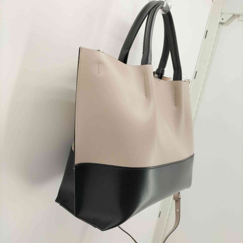 ジャンニキャリーニ GIANNI CHIARINI ミニケース付き 2WAY バイカラー レザー ハンド バッグ レディース