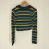マウジー moussy 24SS CROCHET SHIRT ニット レディース FREE