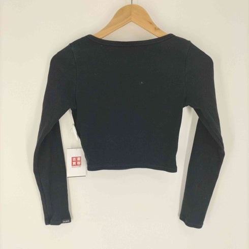 エックスガール X-girl 23AW SLANTED OVAL LOGO 2P LAYERED TOP レディース JPN:S