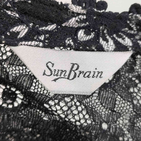 SunBrain フラワーメッシュ レーヨンナイロン ロングスカート セットアップ レディース 9