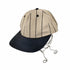 コットンストライプ 6パネルCAP 帽子 メンズ ONE SIZE