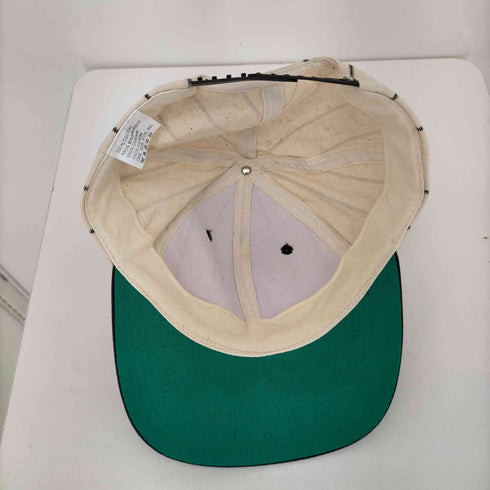 コットンストライプ 6パネルCAP 帽子 メンズ ONE SIZE