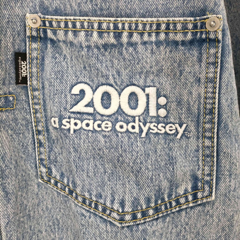 ジーユー GU a space odyssey デニムジャケット メンズ JPN:L