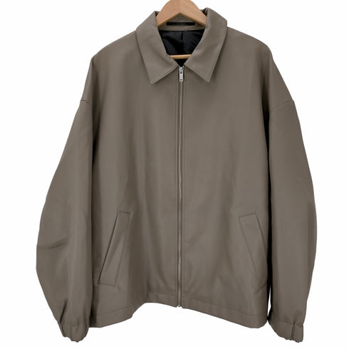 ジーユー GU フェイクレザーオーバーサイズブルゾン メンズ JPN:XL